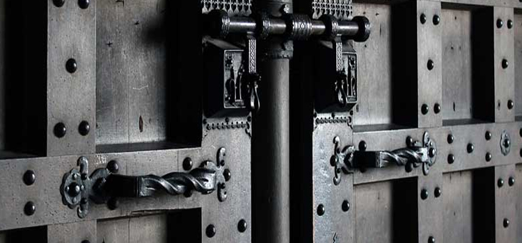 steel entry door repair in Rosedale